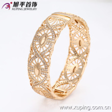 18k Gold-Plated Fashion Elegant Royal Cubic Zirconial Bangle